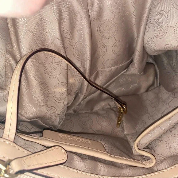 BEAUTIFUL Y2K MICHAEL KORS METALLIC BLUE JET SET SHOULDER TOTE - Picture 7 of 8